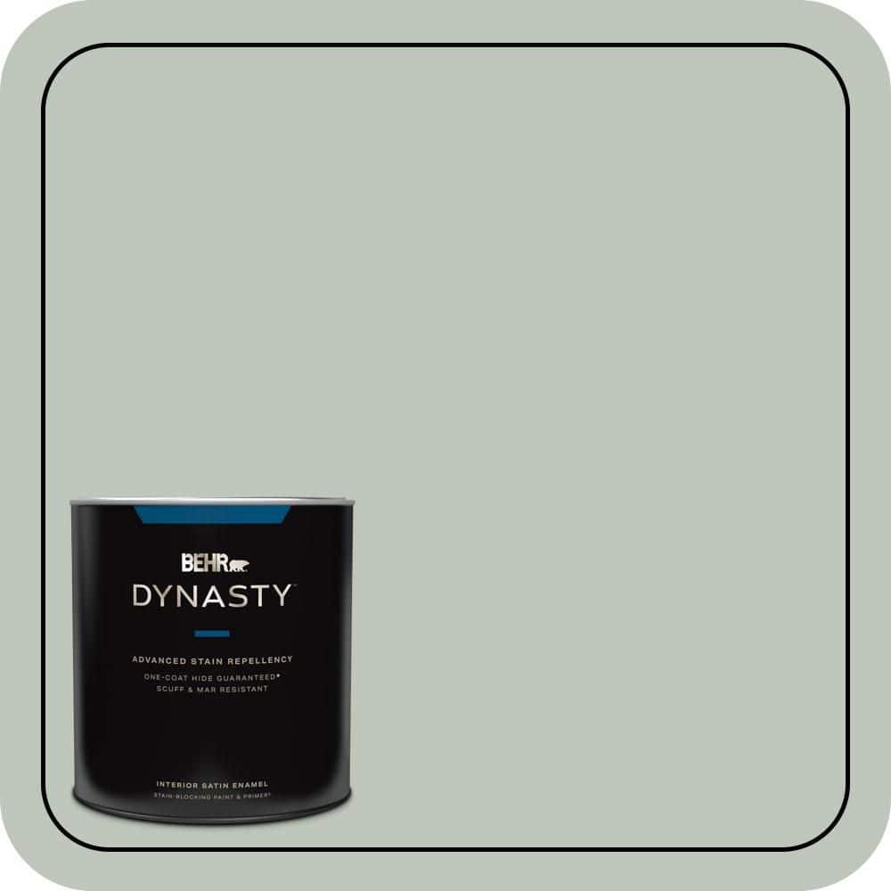 BEHR DYNASTY 1 qt. #700E-3 Contemplation Satin Enamel Interior Stain-Blocking Paint & Primer