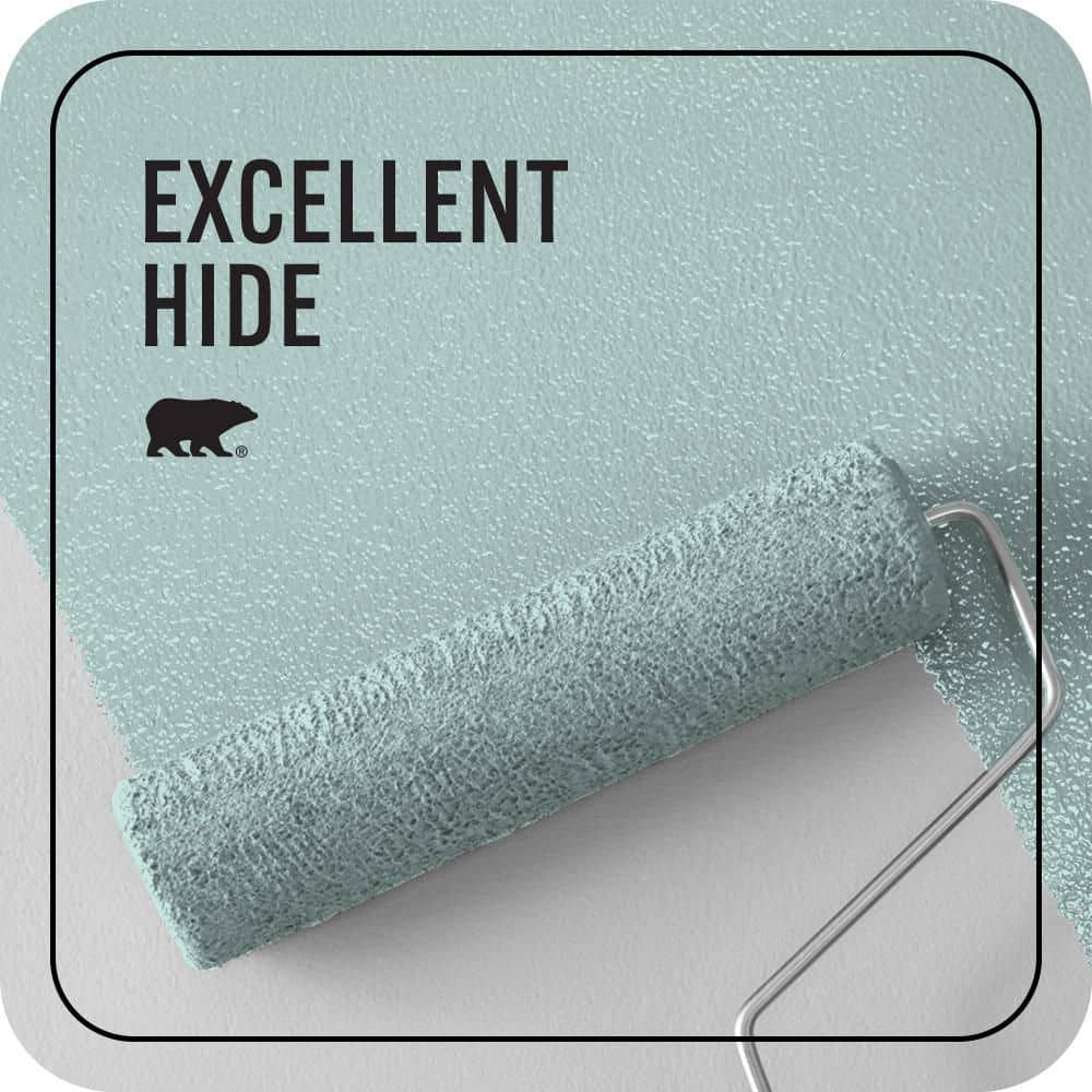 BEHR PREMIUM PLUS 1 gal. #M450-2 Tidewater Ceiling Flat Interior Paint & Primer (2)