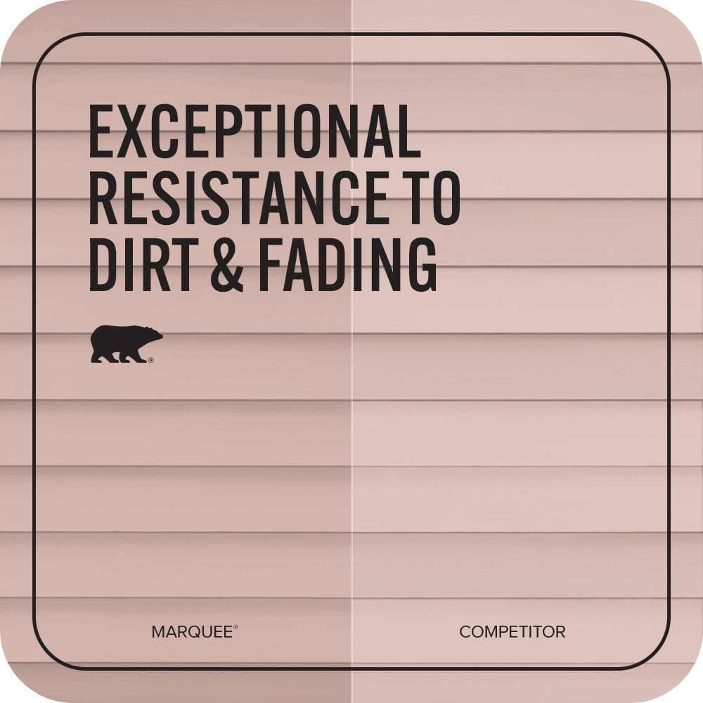 BEHR MARQUEE 1 gal. #S170-3 Castilian Pink Flat Exterior Paint & Primer (4)