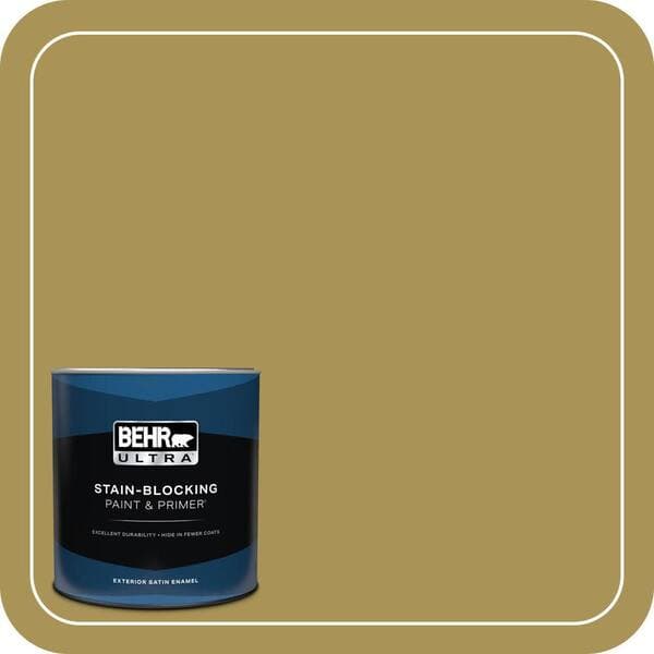 BEHR PREMIUM PLUS #M310-6 Bitter Lemon Flat Low Odor & Primer (4)