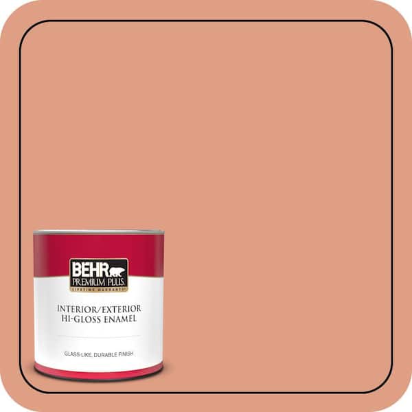 BEHR PREMIUM PLUS #220D-4 Southwest Stone Enamel Low Odor & Primer (4)