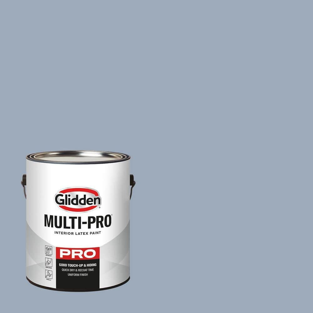 Glidden Multi-Pro 1 gal. PPG10-24 Inevitable Semi-Gloss Interior Paint
