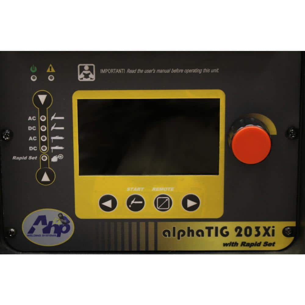 AHP 200 Amp Alpha-TIG 203Xi TIG / Stick Welder (3)