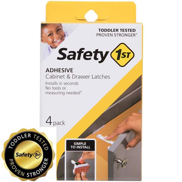 Safety 1st Adhesive Cabinet Latch (4-Pack) (2)
