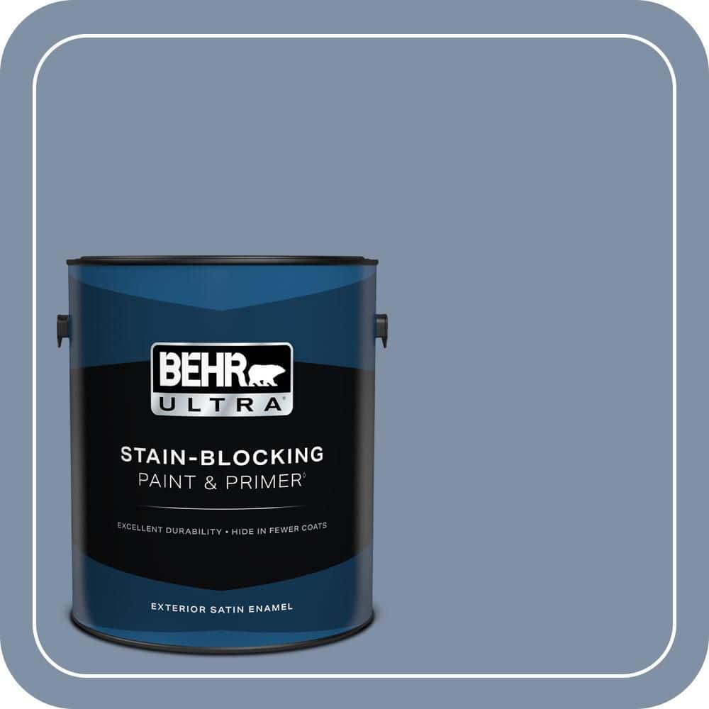 BEHR ULTRA 1 gal. #MQ5-16 Montage Satin Enamel Exterior Paint & Primer