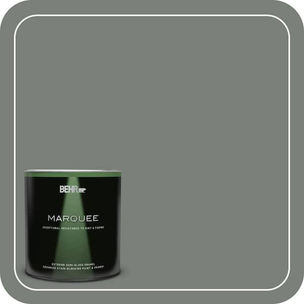 BEHR PREMIUM PLUS #HDC-AC-22 Cedar Forest Enamel Low Odor & Primer (4)