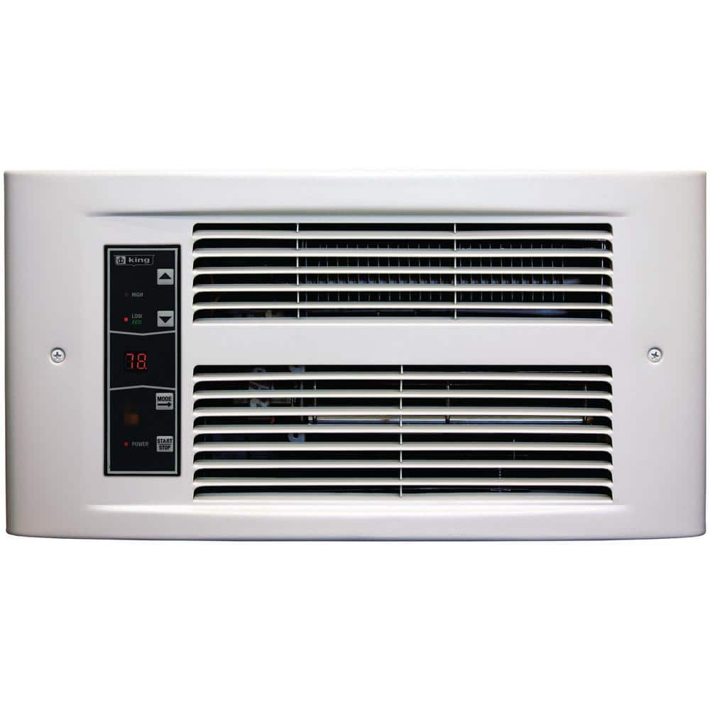 King Electric PX Eco 240-Volt, 1750-Watt, Electric Wall Heater in White Dove (2)