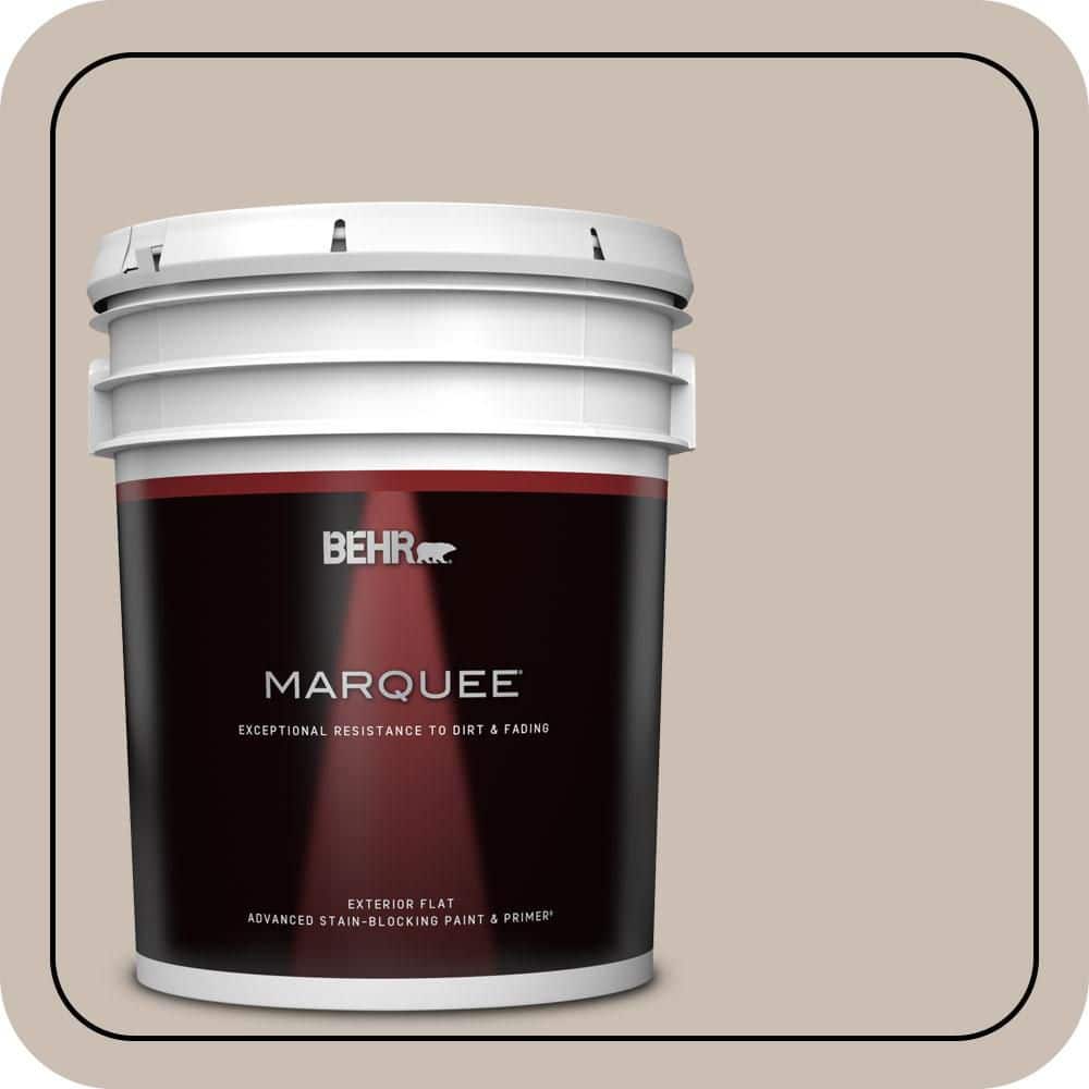 BEHR MARQUEE 5 gal. #T16-06 Penthouse View Flat Exterior Paint & Primer (1)