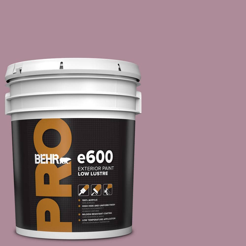 BEHR PRO 5 gal. #S120-5 Reserve Low Luster Exterior Paint