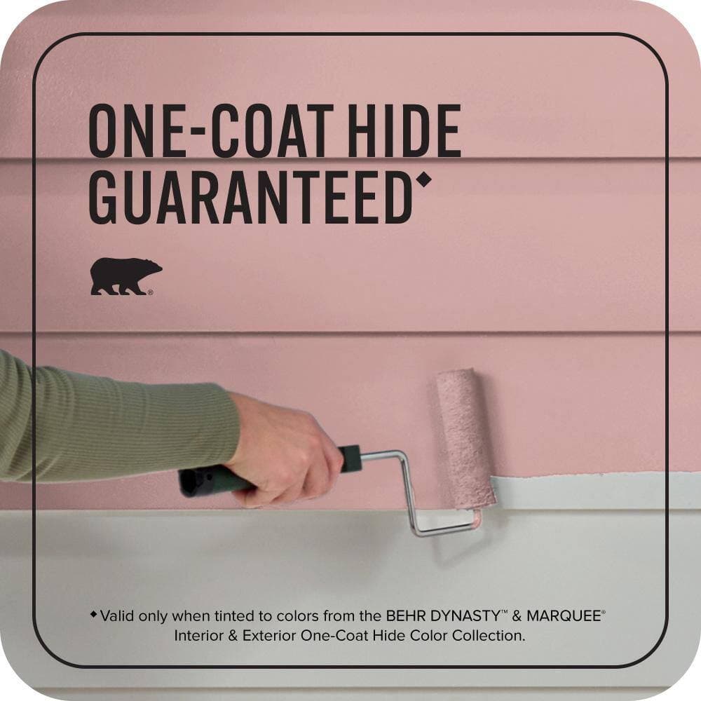 BEHR MARQUEE 5 gal. #S150-3 Rose Pottery Satin Enamel Exterior Paint & Primer (3)