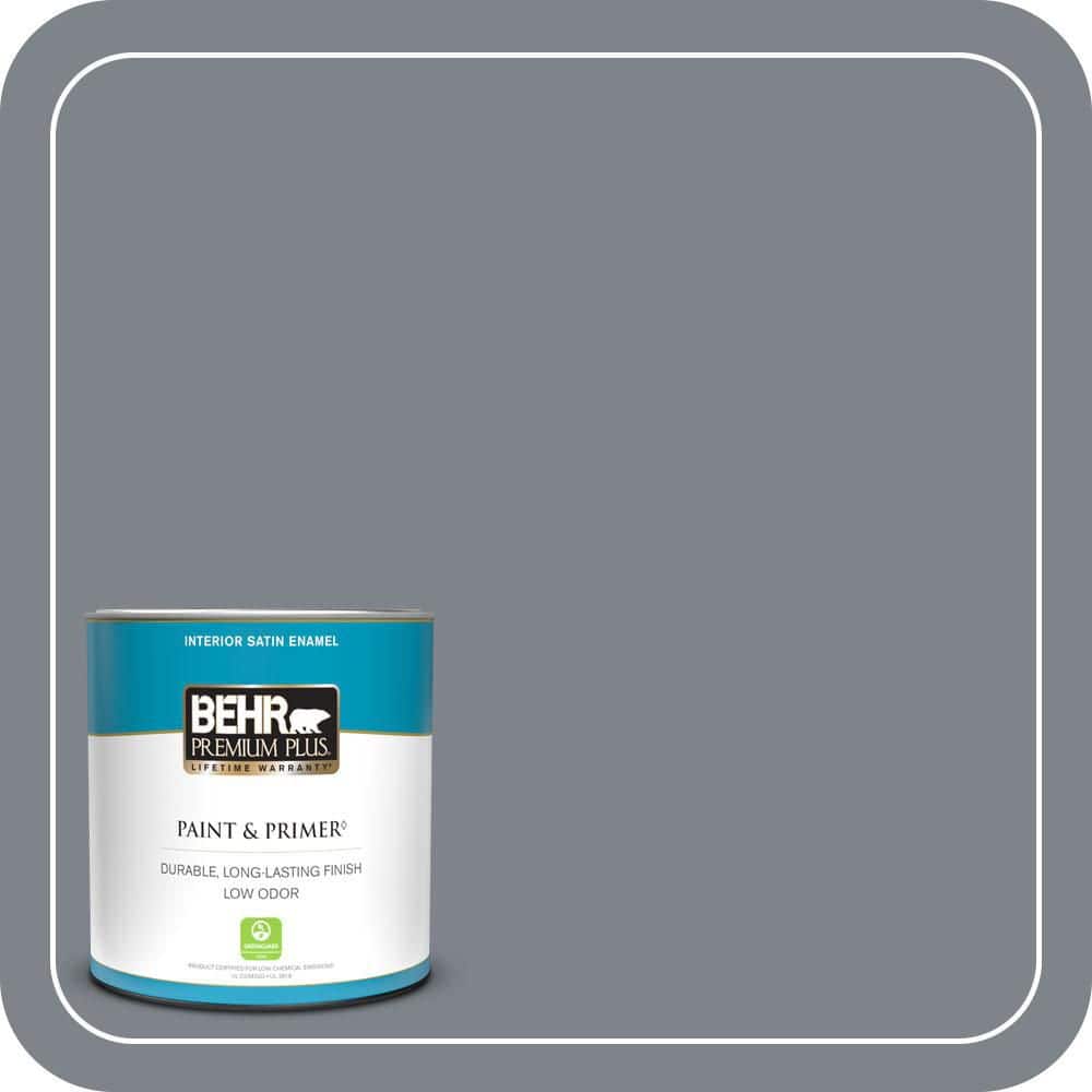 BEHR PREMIUM PLUS #760F-5 Milestone Interior/Exterior Paint & Primer Color Sample (1)