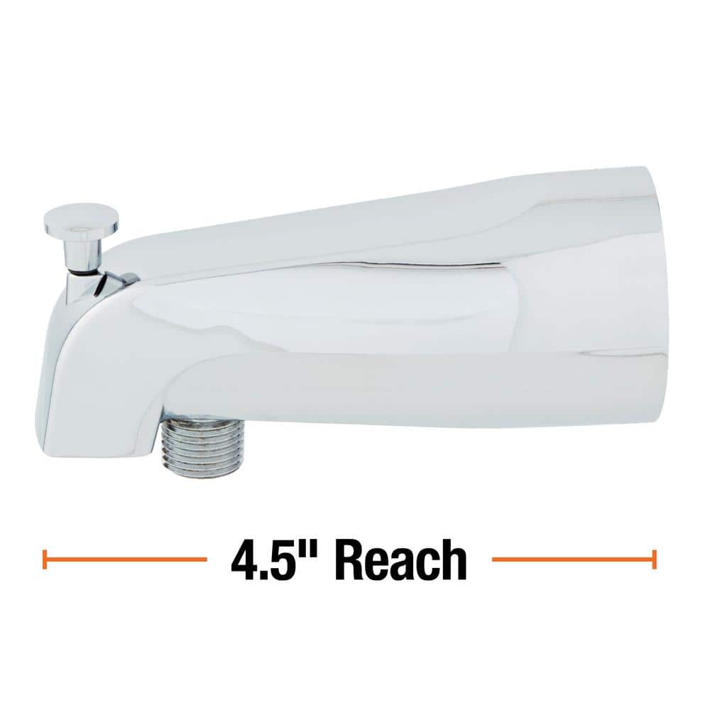 Everbilt Tub Spout with Diverter and Handheld Shower Fitting (2)