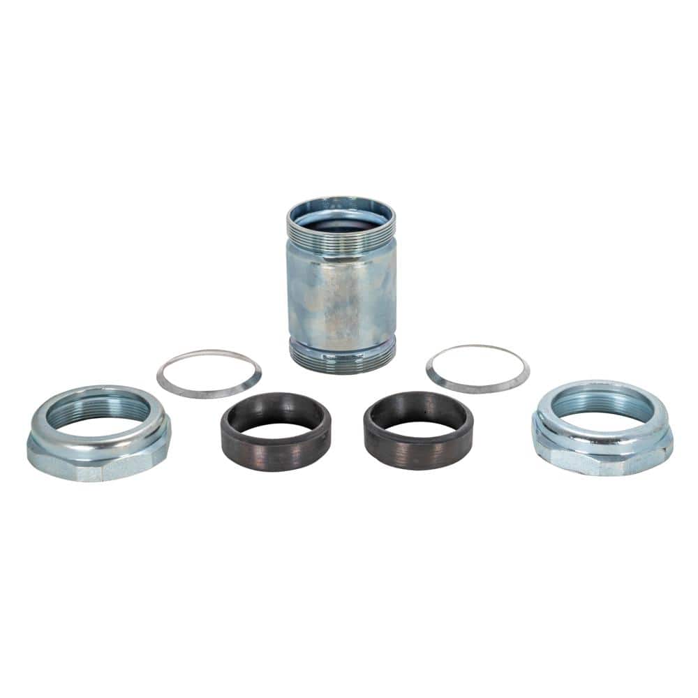 EASTMAN 2 in. IPS Long Pattern Galvanized Steel Compression Coupling (4)