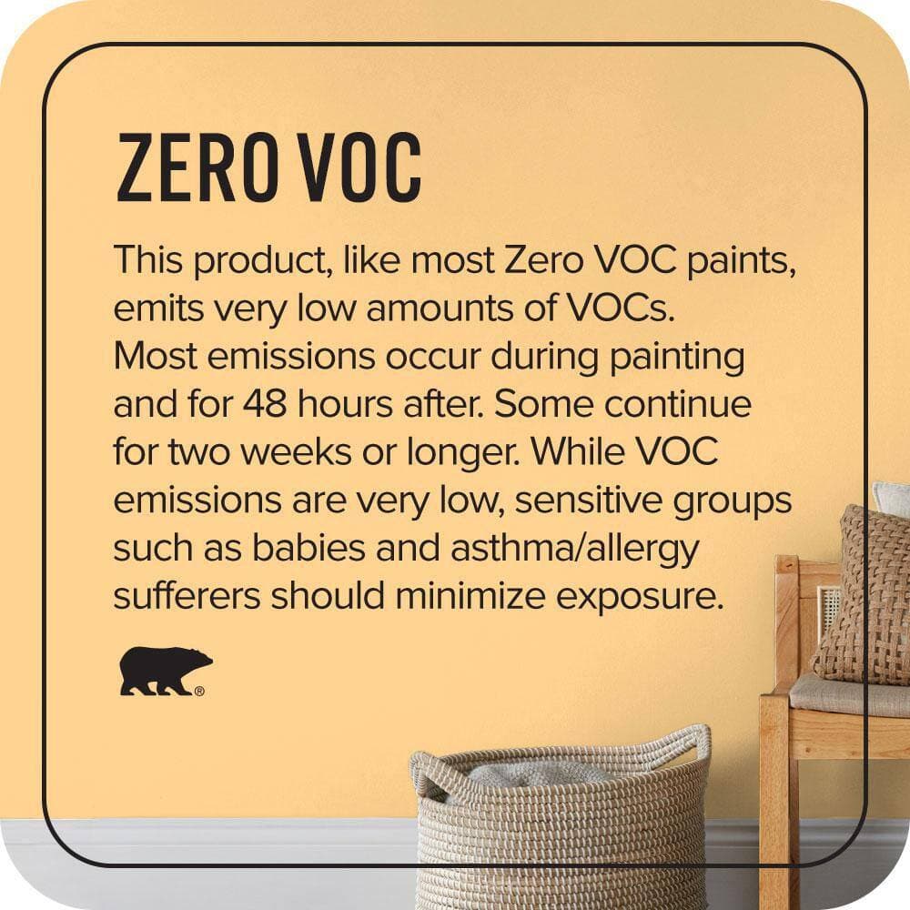 BEHR PREMIUM PLUS #300B-4 Sunporch Enamel Low Odor & Primer (4)