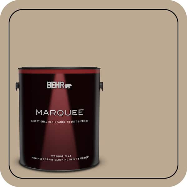 BEHR MARQUEE 1 gal. #N300-4 Open Canyon Flat Exterior Paint & Primer (2)
