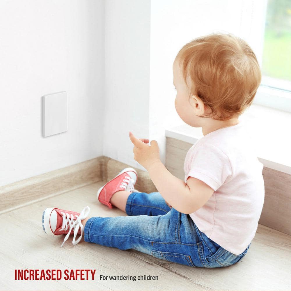 ENERLITES 1-Gang White Blank Plate Cover Plastic Screwless Wall Plate (20-Pack) (3)