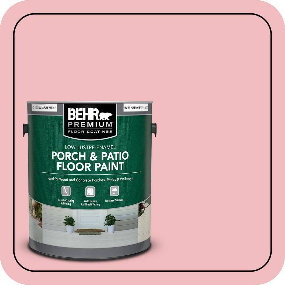 BEHR PREMIUM #P160-2 Textured Low-Lustre Enamel Interior/Exterior Porch and Patio Anti-Slip Floor Paint (1)