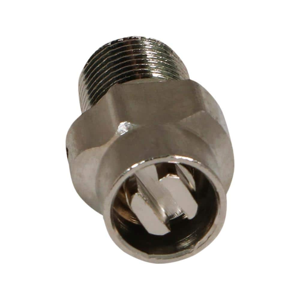 PLUMBFLEX 1/8 in. Chrome Coin Key Radiator Steam Air Valve Male Threaded (1)
