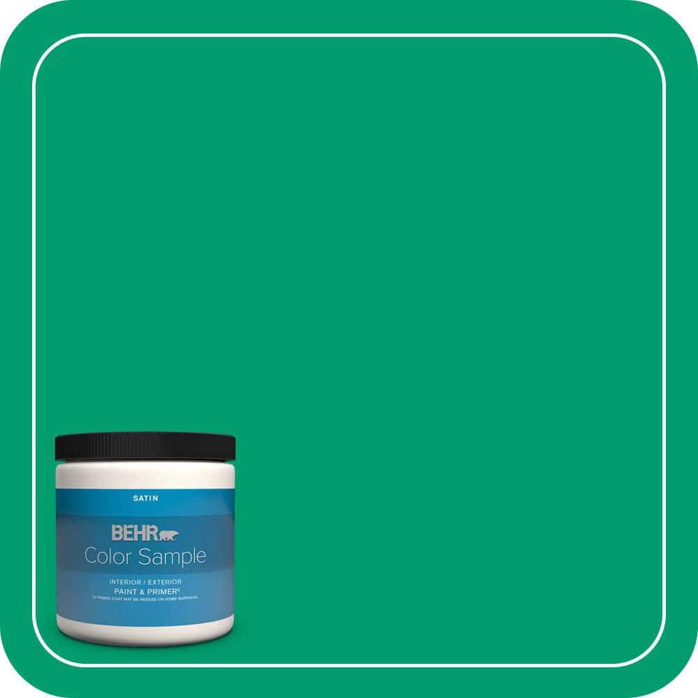 BEHR PREMIUM PLUS #S-G-460 Mint Sprig Enamel Low Odor & Primer (1)