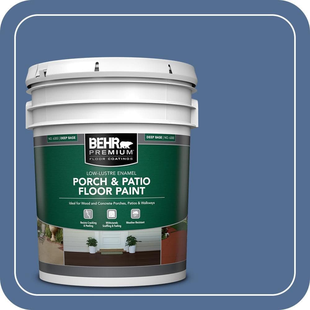BEHR PREMIUM #M530-6 Low-Lustre Enamel Interior/Exterior Porch and Patio Floor Paint (1)