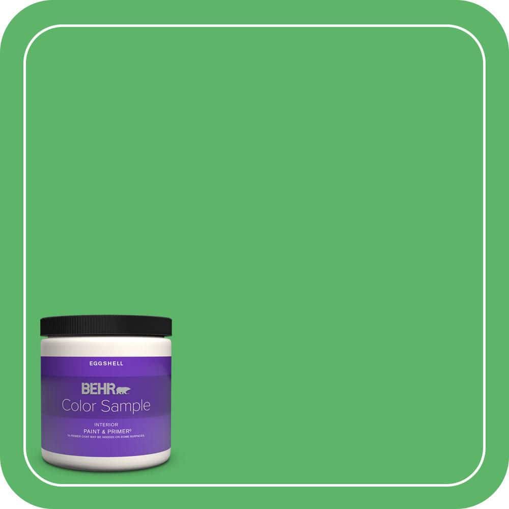 BEHR PREMIUM PLUS #P390-6 Lawn Party Interior/Exterior Paint & Primer Color Sample (1)