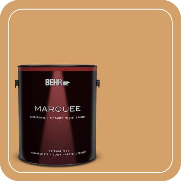 BEHR PREMIUM PLUS #300D-5 Desert Caravan Exterior Stain-Blocking Paint & Primer (2)