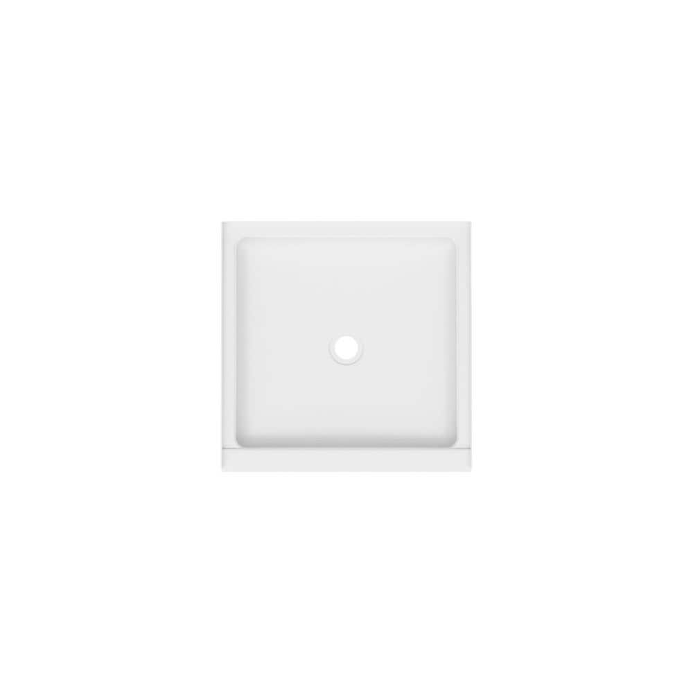 Swan Veritek 32 in. x 32 in. Single Threshold Shower Pan in White (3)