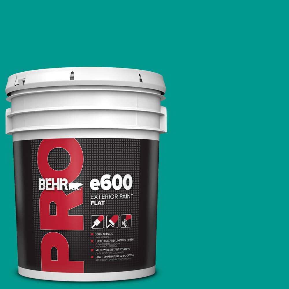 BEHR PRO 5 gal. #MQ4-19 Plumage Flat Exterior Paint