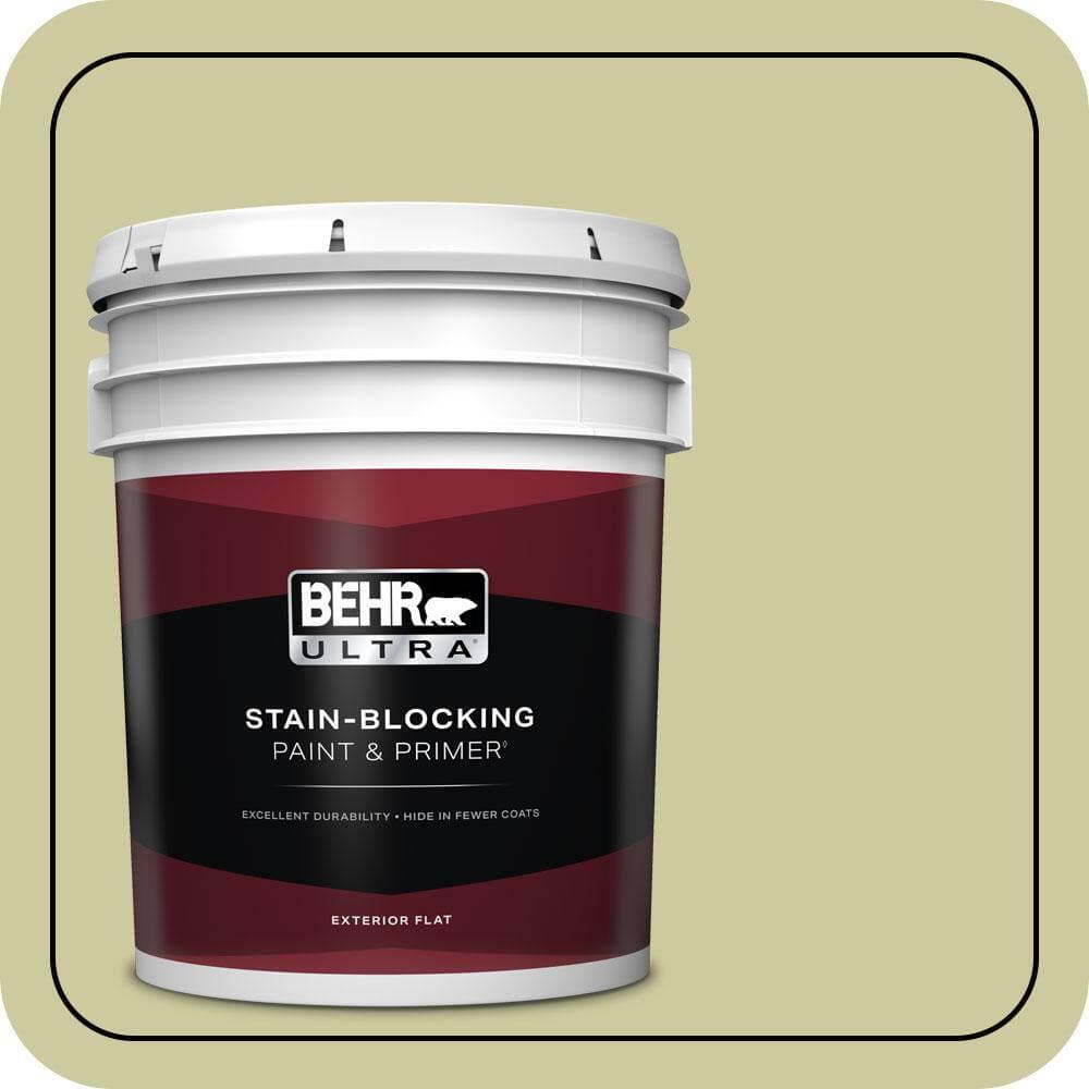 BEHR ULTRA 5 gal. #MQ4-41 Anjou Pear Flat Exterior Paint & Primer
