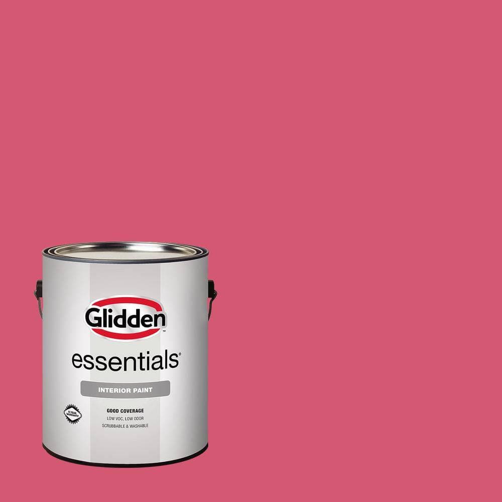 Glidden Essentials 1 gal. Kenny's Kiss PPG1184-6 Flat Interior Paint