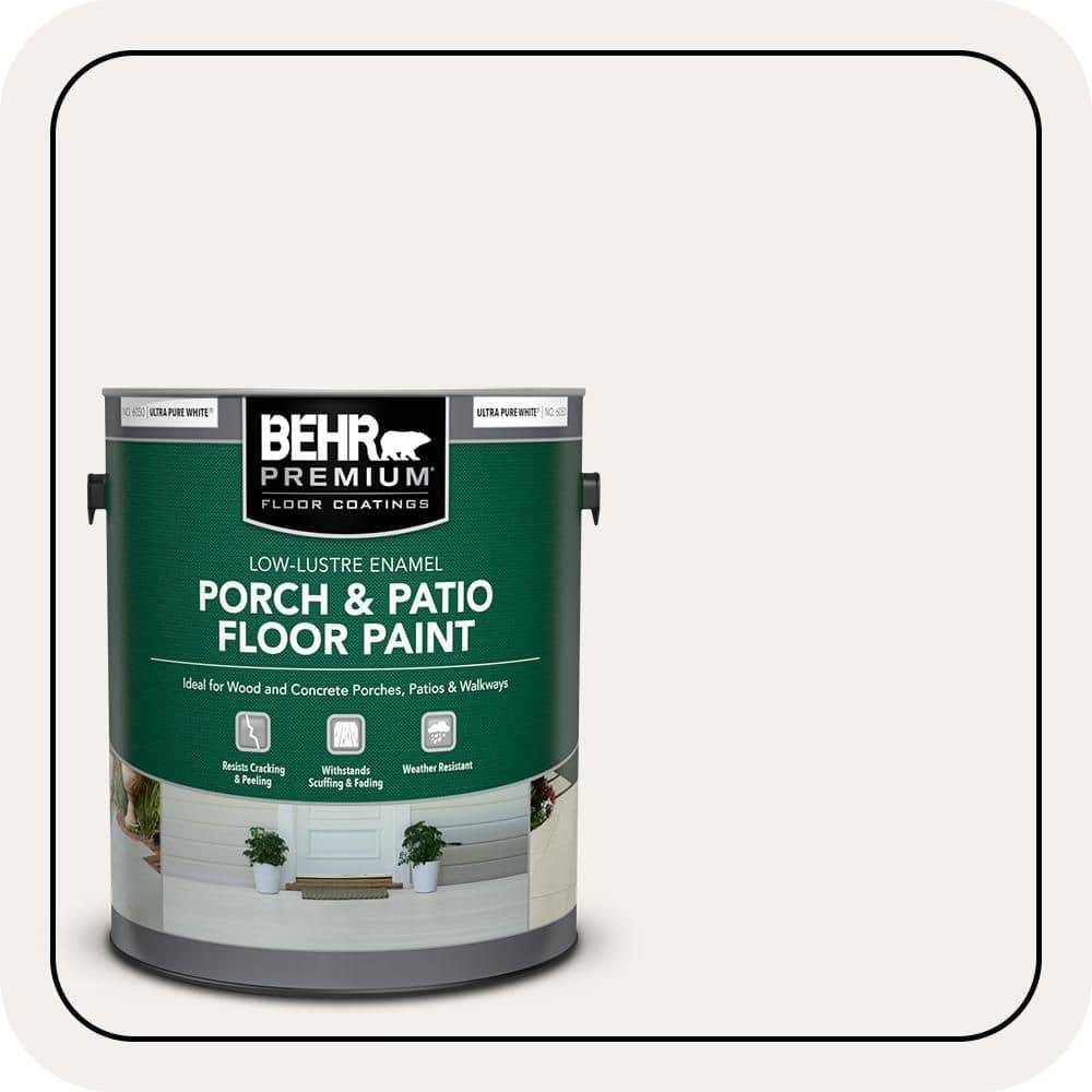 BEHR PREMIUM #HDC-MD-06 Textured Low-Lustre Enamel Interior/Exterior Porch and Patio Anti-Slip Floor Paint (1)