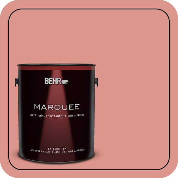 BEHR PREMIUM PLUS #180D-4 Coral Serenade Enamel Low Odor & Primer (2)