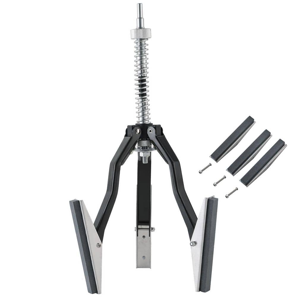 Unbranded Adjustable Metal Cylinder Hone Engine Cylinder Sharpener Deglazer Tool with 3 Extra 4 in. 220 Grit Stones