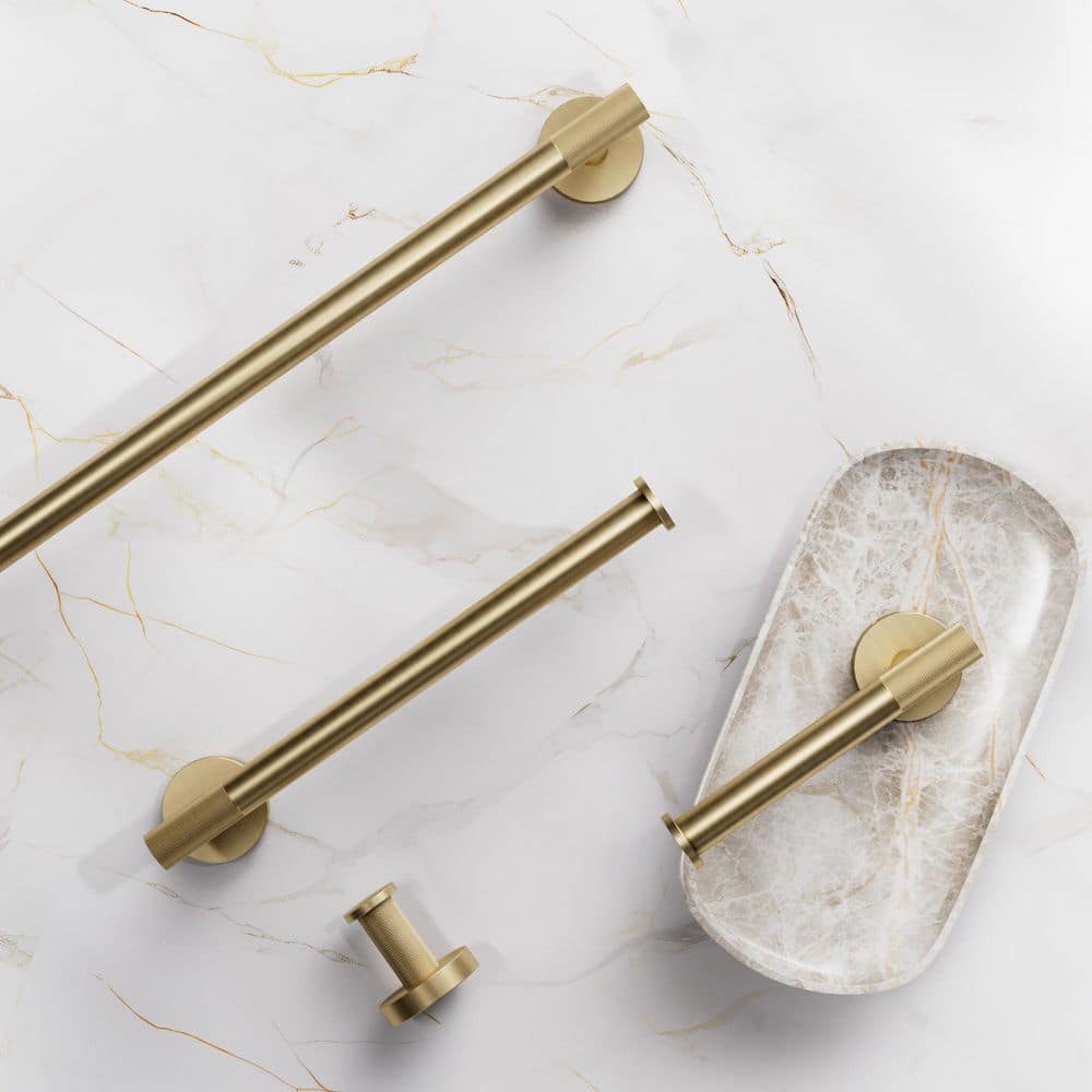 GRANDJOY Towel Rack Set Screw-with Mounting Hardware Stainless Steel (3)