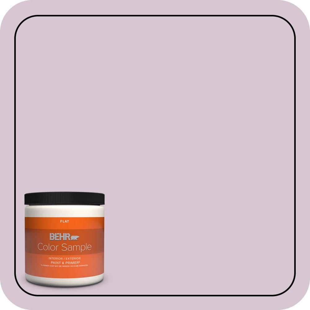 BEHR PREMIUM PLUS #680E-3 Rosy Lavender Enamel Low Odor & Primer (1)