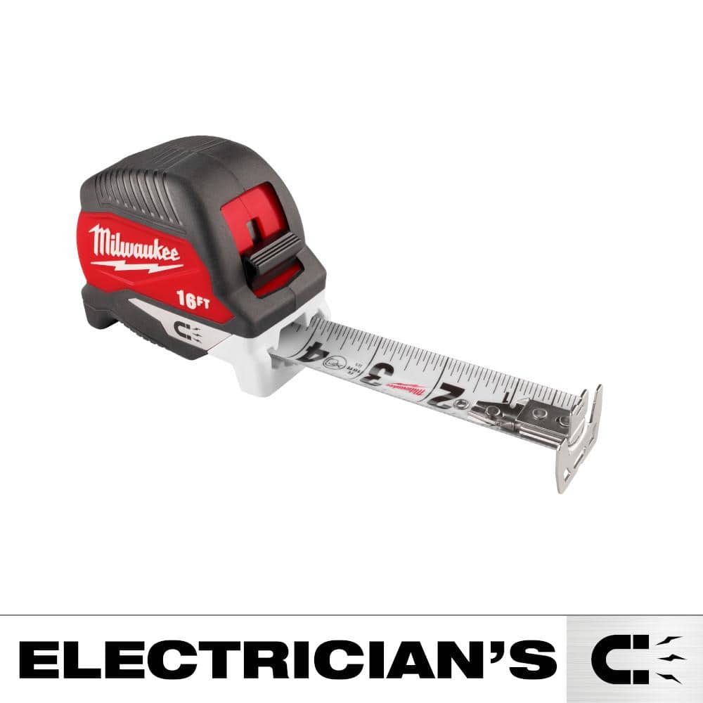 Milwaukee 16 ft. Electrician's Magnetic Tape Measure