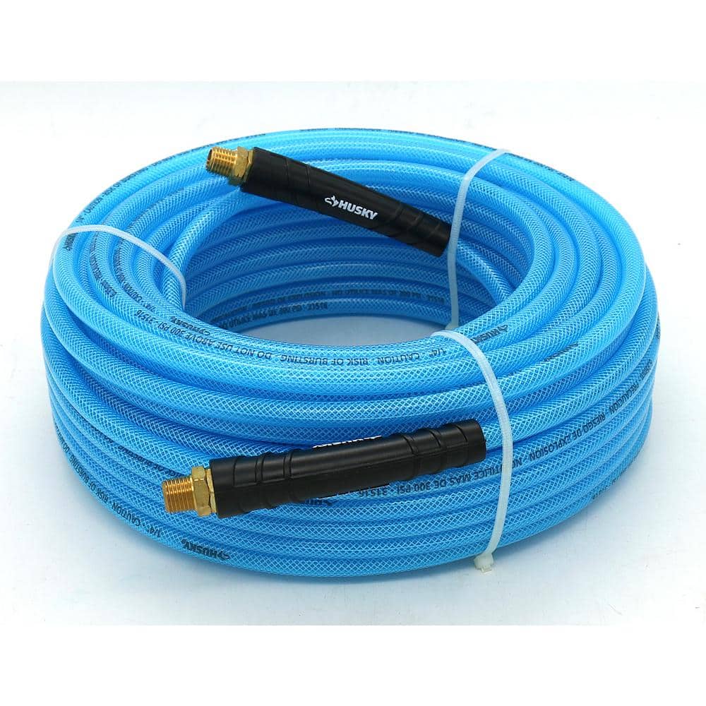 Husky 1/4 in. x  100 ft. Poly Air Hose