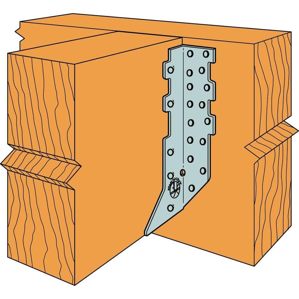 Simpson Strong-Tie HHUS Galvanized Face-Mount Joist Hanger for Nominal Lumber (3)