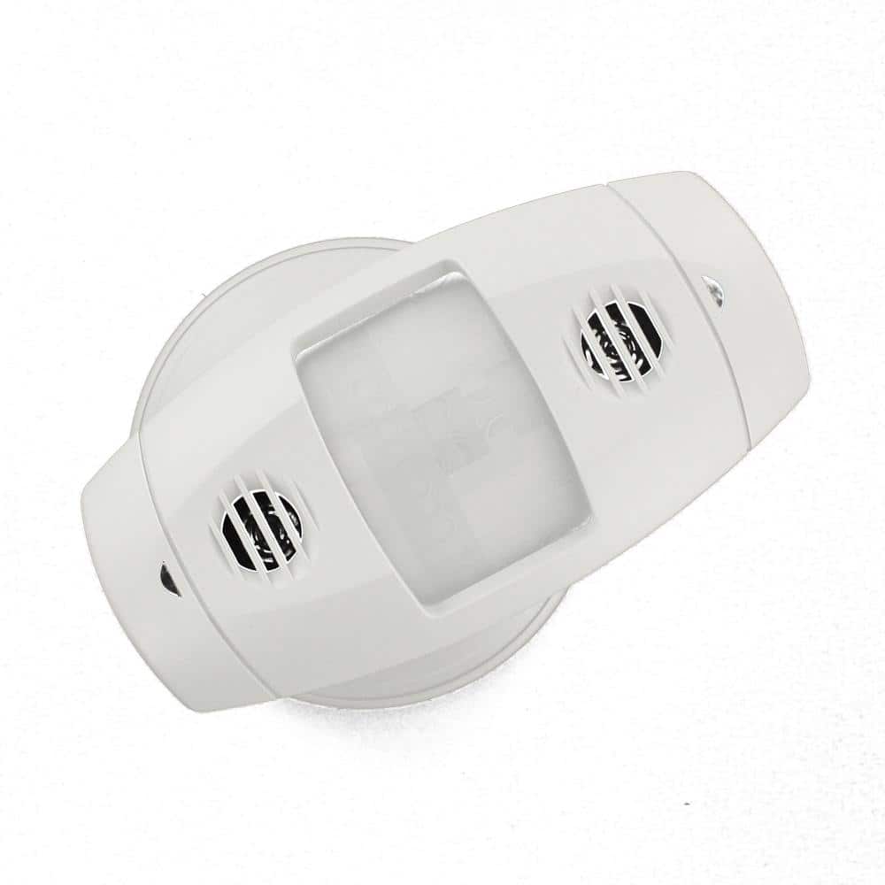 Leviton Passive Infrared/ 1200 sq. ft. 110° Wall Corner Occupancy Sensor, Off White OSW12-M0W (2)