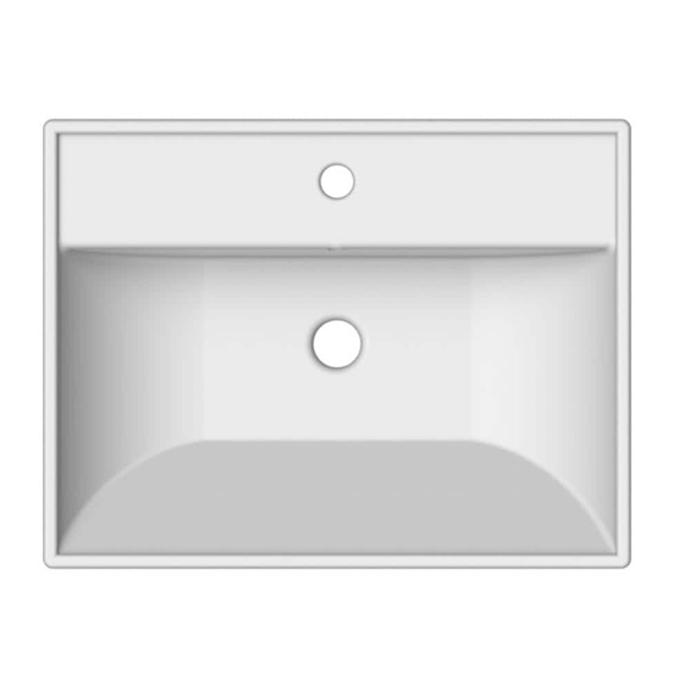 Nameeks ML Wall Mounted Bathroom Sink in White (3)
