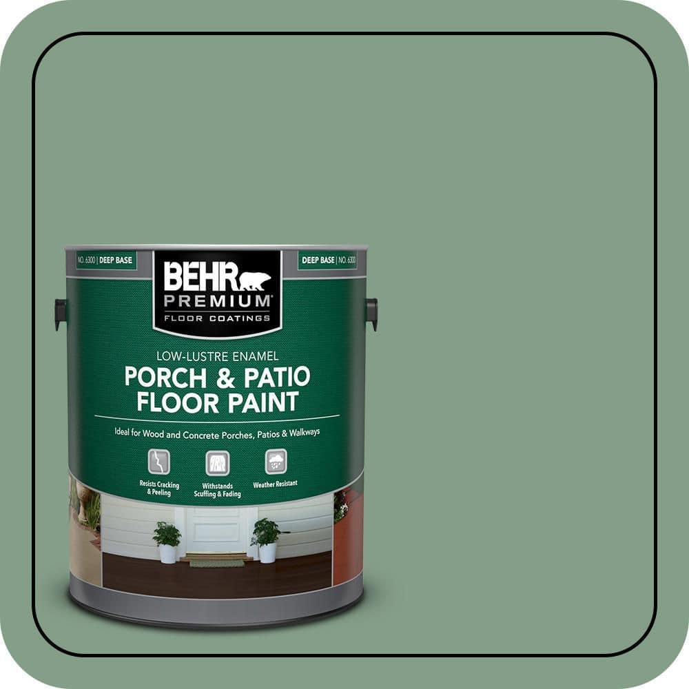 BEHR PREMIUM #S410-5 Textured Low-Lustre Enamel Interior/Exterior Porch and Patio Anti-Slip Floor Paint (1)