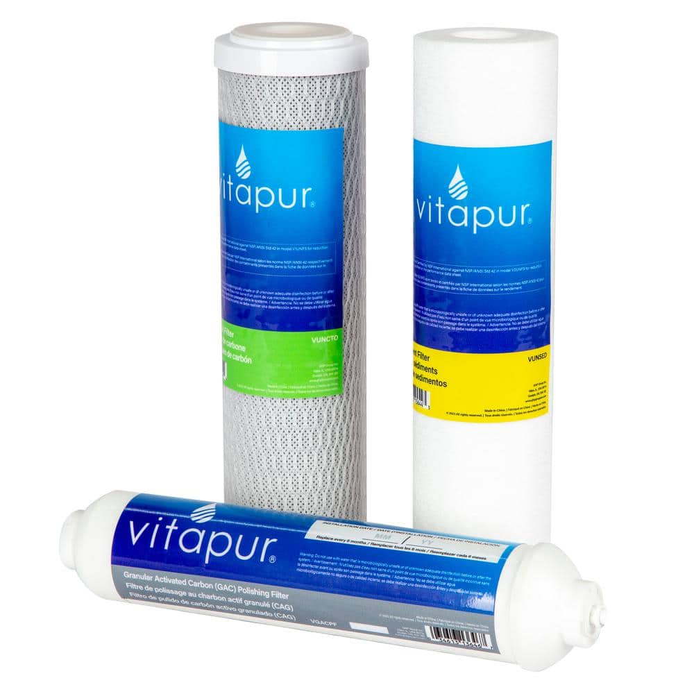 VITAPUR Universal Replacement Reverse Osmosis Water Filtration Kit