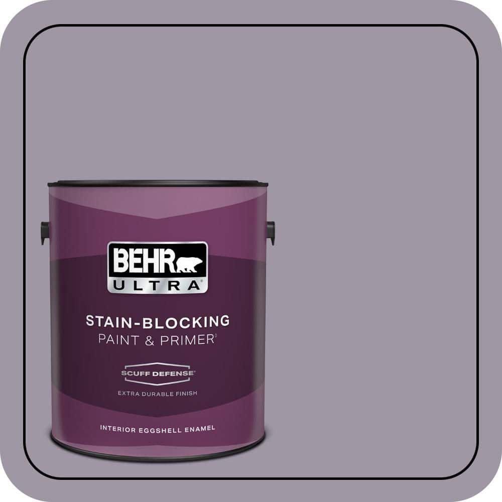 BEHR ULTRA 1 gal. #N100-4 Fortune Extra Durable Eggshell Enamel Interior Paint & Primer (1)