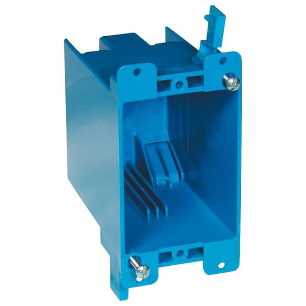 Carlon 1-Gang 20 cu. in. Electrical PVC Old Work Electrical Switch and Outlet Box (B120R) (2)