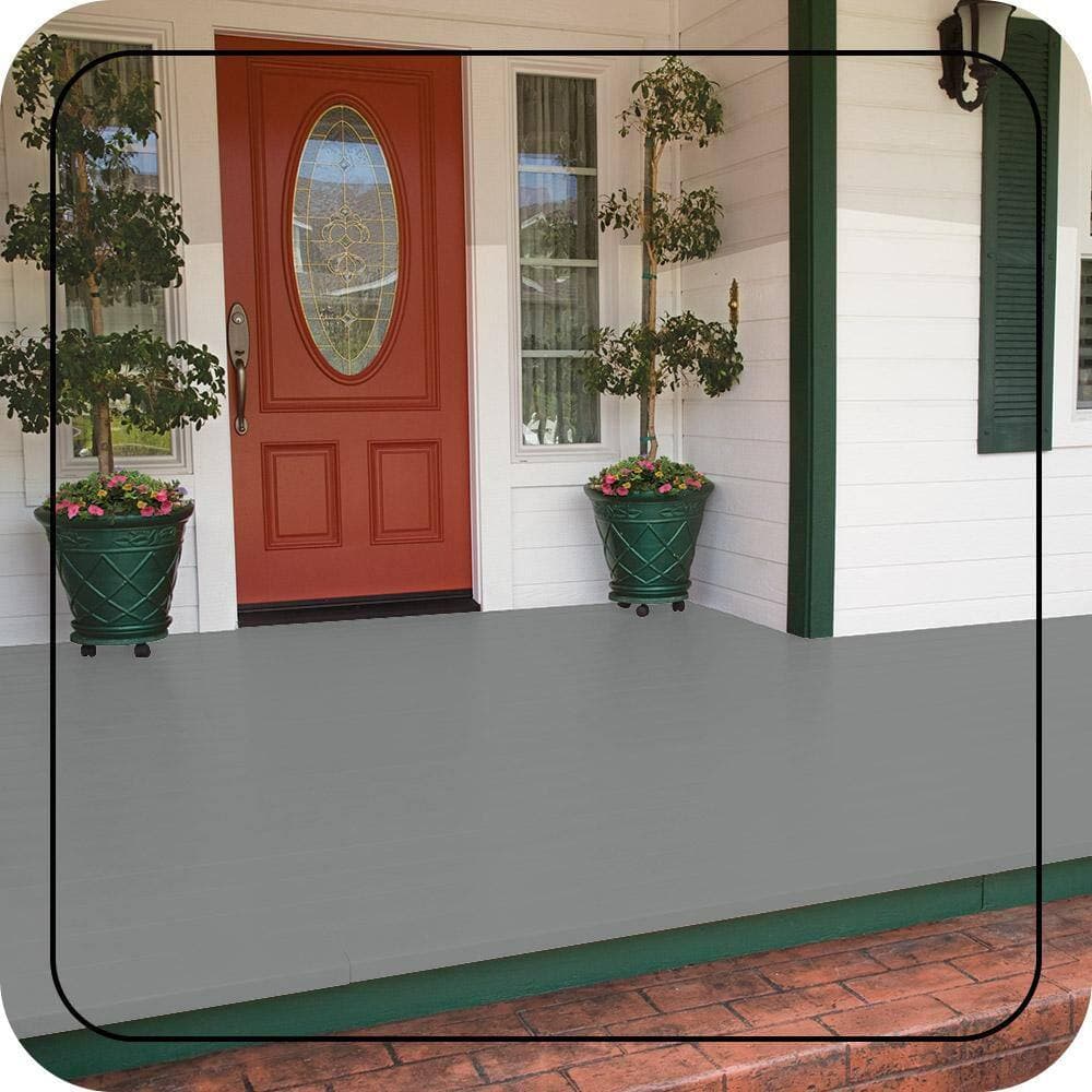 BEHR PREMIUM #N460-4 Low-Lustre Enamel Interior/Exterior Porch and Patio Floor Paint (2)