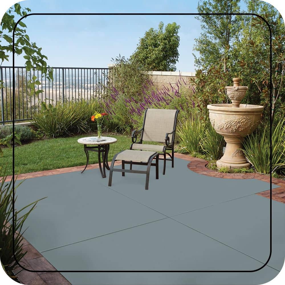 BEHR PREMIUM 1 gal. #PFC-52 Polar Drift Solid Color Flat Interior/Exterior Concrete Stain (3)