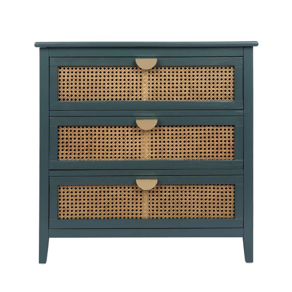 Miscool Anky 31.5 in. W x 14.97 in. D x 30.71 in. H Green MDF Freestanding Bathroom Linen Cabinet in Green (1)