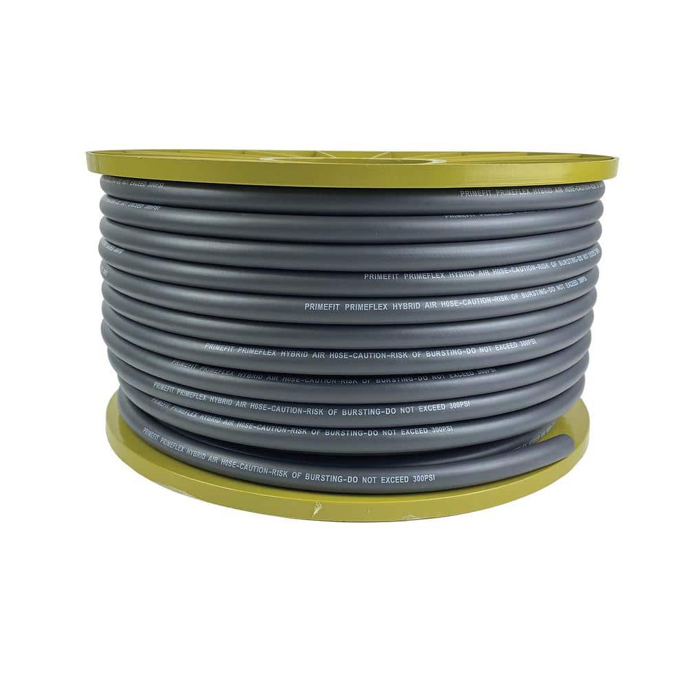 Primefit Premium Hybrid Air Hose 3/8 in. x 250 ft. Bulk Reel (1)