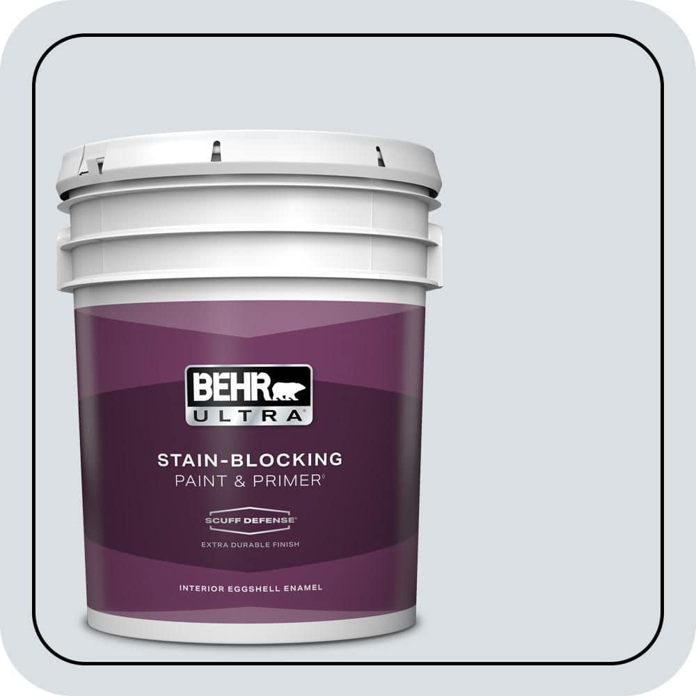 BEHR ULTRA 5 gal. #MQ3-26 Mainsail Extra Durable Eggshell Enamel Interior Paint & Primer