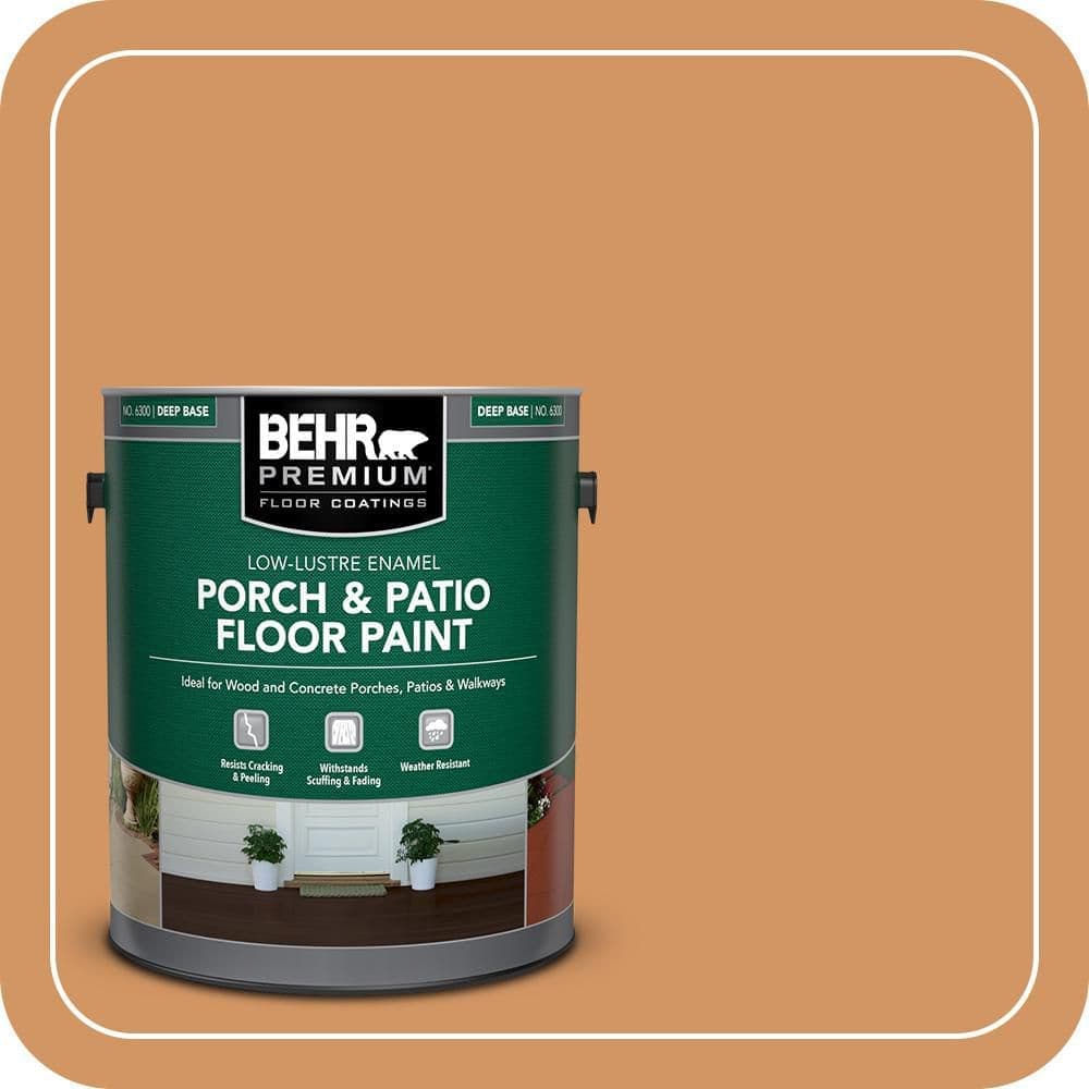 BEHR PREMIUM #280D-5 Textured Low-Lustre Enamel Interior/Exterior Porch and Patio Anti-Slip Floor Paint (1)